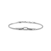 Bracciale Bliss Uomo Bl vortice in Argento Spinello 0.003 Ct 20104858 - 20104858